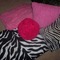 Almost-new-very-cute-zebra-bedding-set